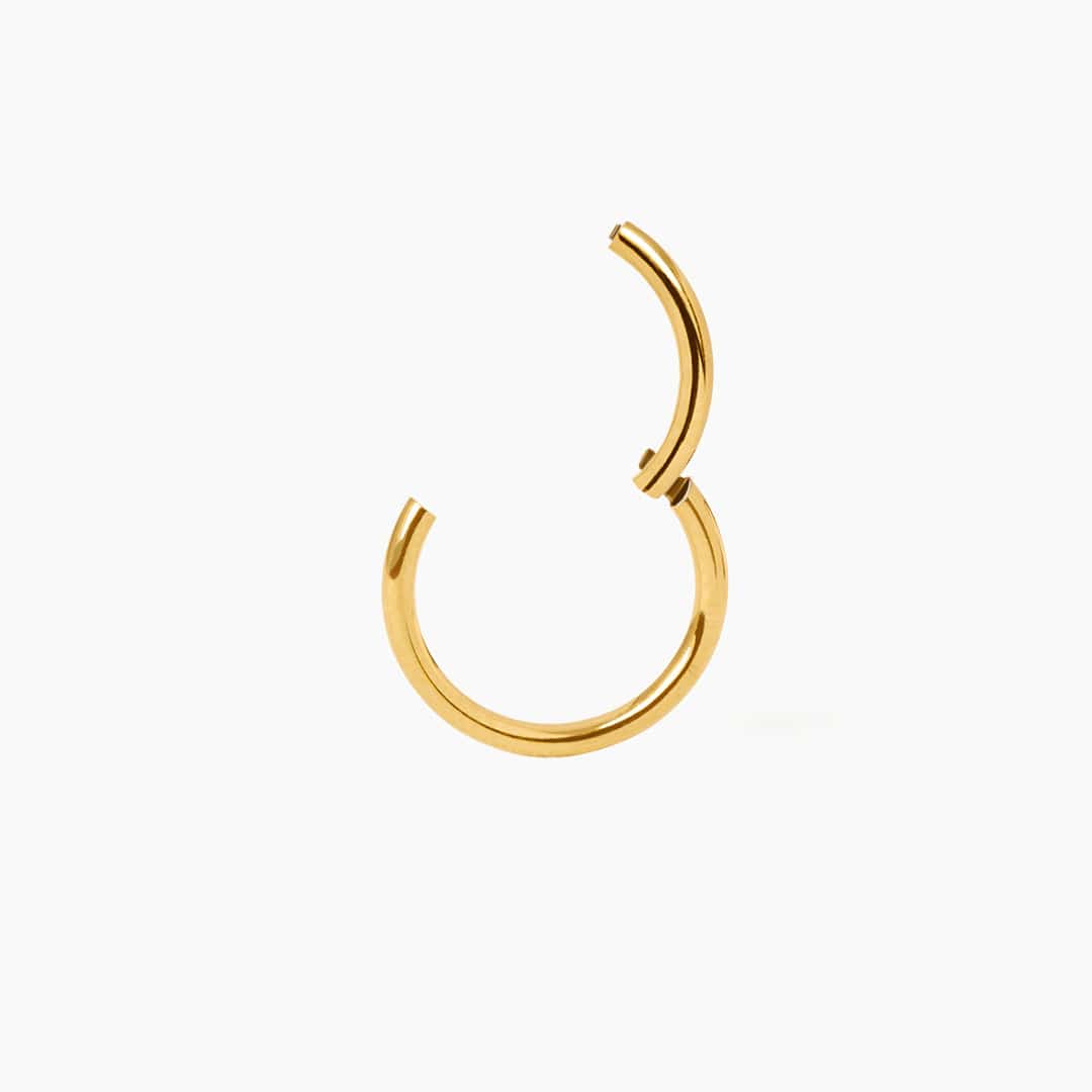 BORA PIERCING TITANIO GOLD 0.8x8mm LABRET - WATERPROOF