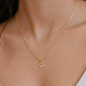 COLLAR CORAZON INFINITO MINI