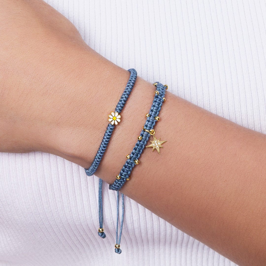 PULSERA FUGAZ - AZUL ACERO