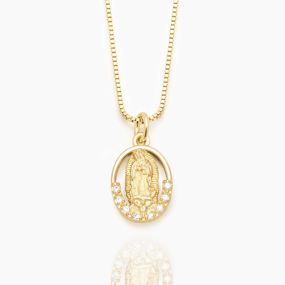 COLLAR VIRGEN DE GUADALUPE GOLD