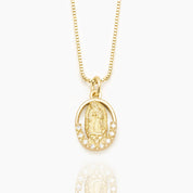 COLLAR VIRGEN DE GUADALUPE GOLD
