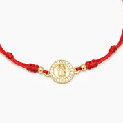 PULSERA HILO GUADALUPE - RED