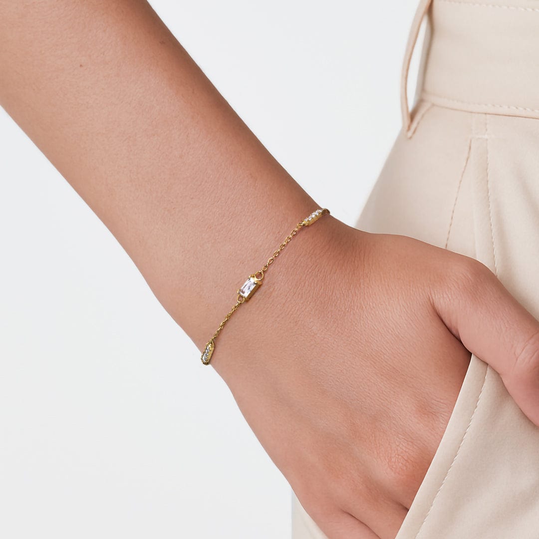 PULSERA LUBA WHITE - WATERPROOF