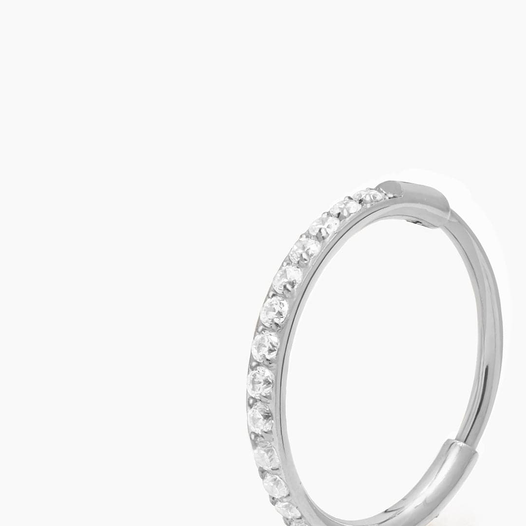 MADDI PIERCING TITANIO SILVER 8mm- WATERPROOF