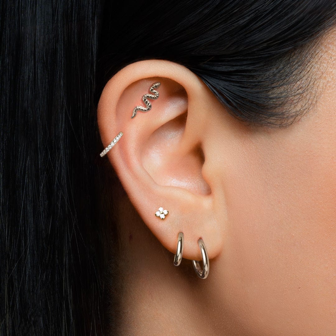 MADDI PIERCING TITANIO SILVER 8mm- WATERPROOF