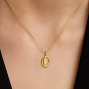 COLLAR VIRGEN DE GUADALUPE GOLD