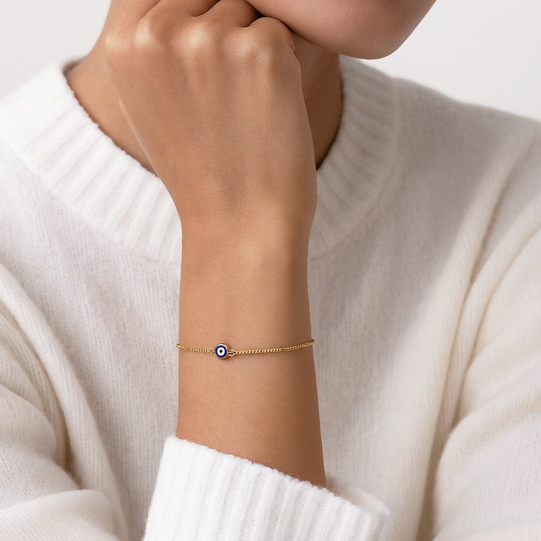 PULSERA OJO TURCO - AZUL