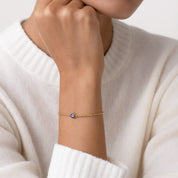 PULSERA OJO TURCO - AZUL