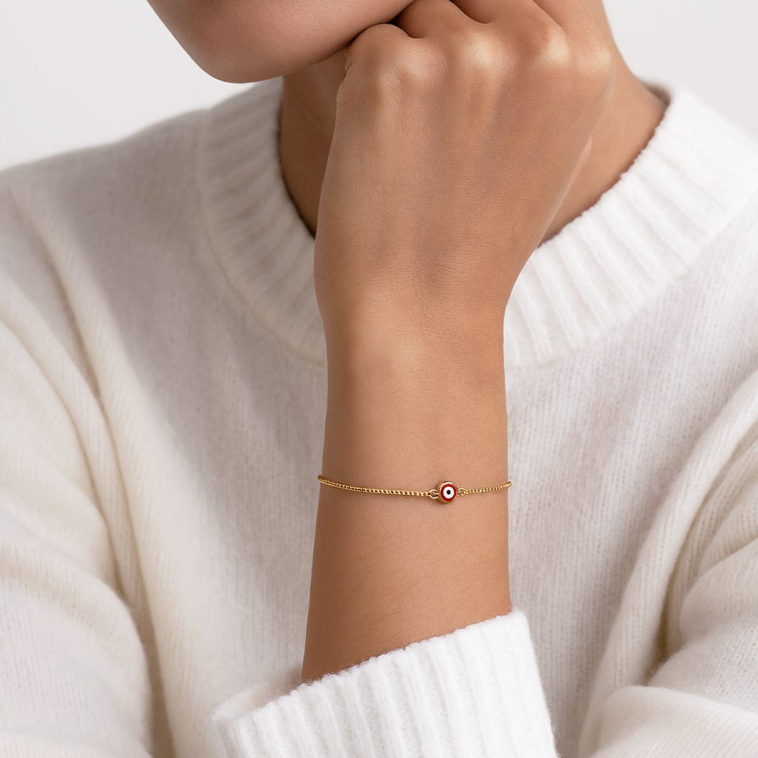 PULSERA OJO TURCO - RED