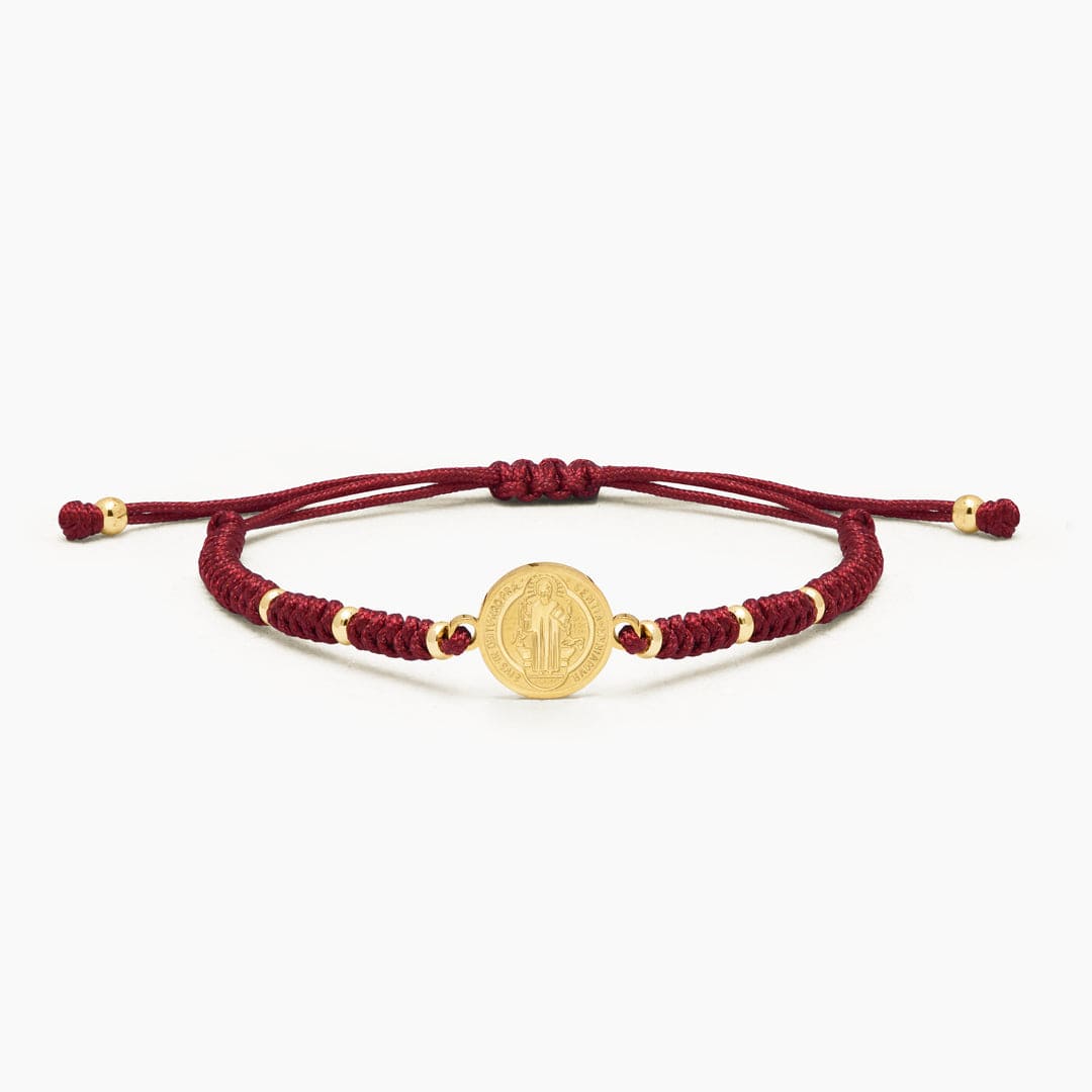PULSERA HILO SAN BENITO - BORGOÑA