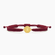 PULSERA HILO SAN BENITO - BORGOÑA - HOMBRE