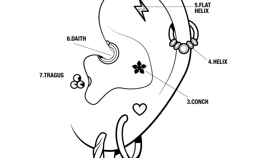 Tipos de Piercings: Una Guía Completa