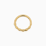 CALI PIERCING TITANIO GOLD 1.2x10mm - WATERPROOF