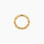 CALI PIERCING TITANIO GOLD 1.2X8mm - WATERPROOF