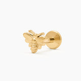 ABEJA MINI PIERCING TITANIO - GOLD - WATERPROOF