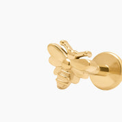 ABEJA MINI PIERCING TITANIO - GOLD - WATERPROOF