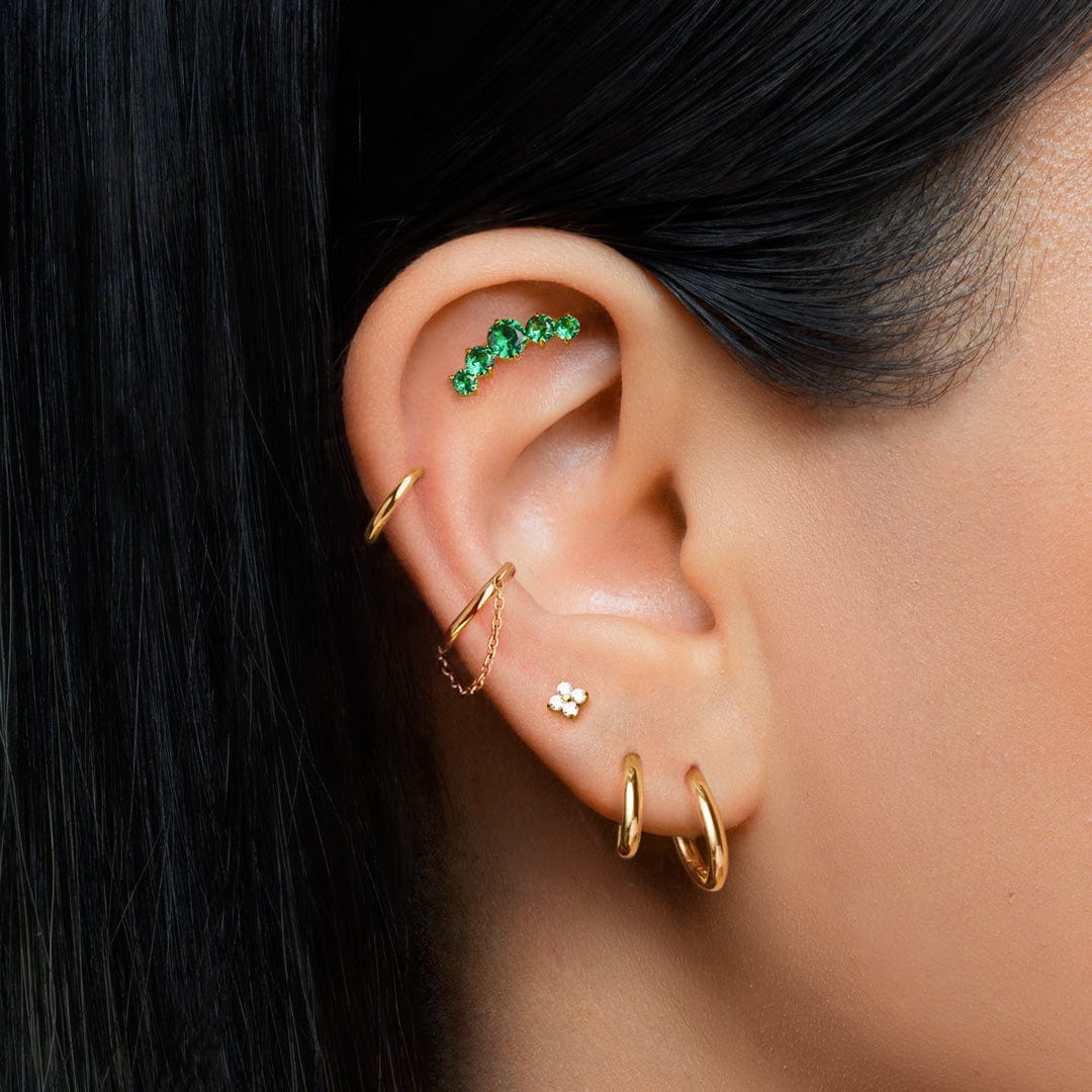 ARES PIERCING TITANIO GOLD 10mm - WATERPROOF
