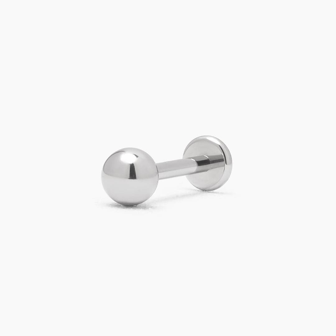 PIERCING BALL TITANIO SILVER -  WATERPROOF