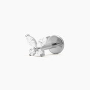 BINDI PIERCING TITANIO - SILVER - WATERPROOF