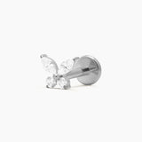 BINDI PIERCING TITANIO - SILVER - WATERPROOF