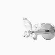BINDI PIERCING TITANIO - SILVER - WATERPROOF