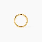 BORA PIERCING TITANIO GOLD 8mm LABRET - WATERPROOF