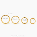 BORA PIERCING TITANIO GOLD - WATERPROOF