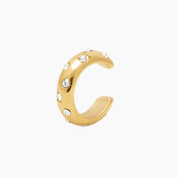 CLARA EAR CUFF GOLD - WATERPROOF