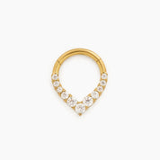 LIA PIERCING TITANIO GOLD 8mm - WATERPROOF