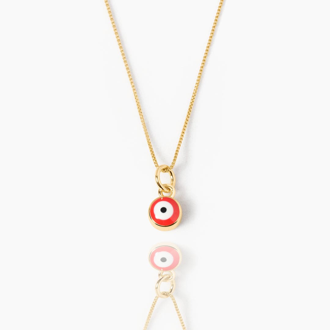 COLLAR OJO TURCO - RED
