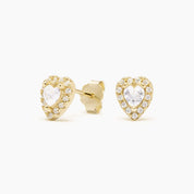 ARETES HEART PLATA925