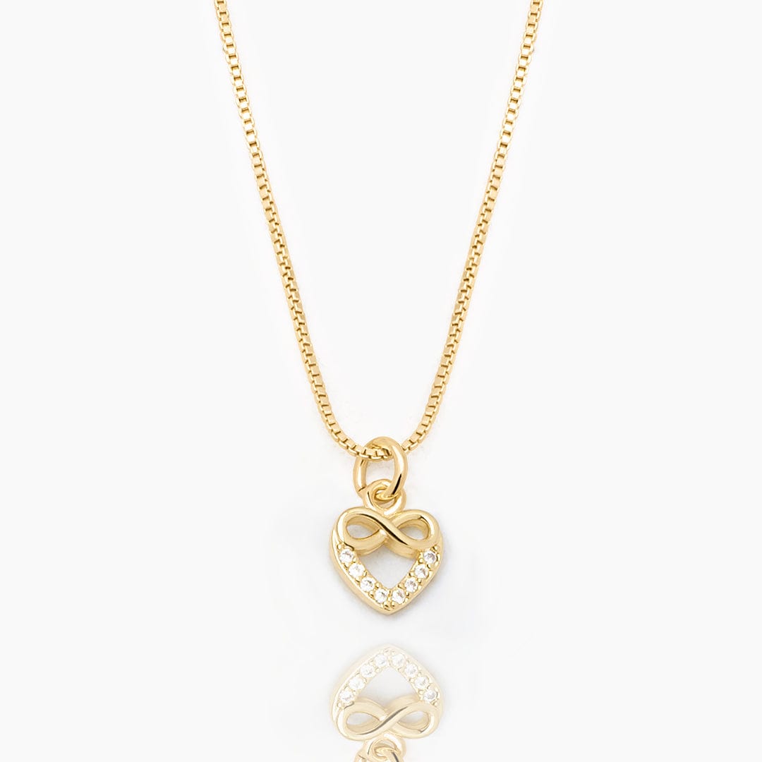 COLLAR CORAZON INFINITO MINI