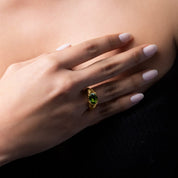 ANILLO CORINA VERDE OLIVA - WATERPROOF