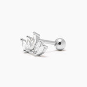 CROWN PIERCING - SILVER PLATA925