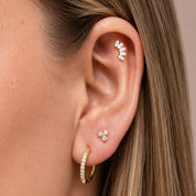 TANA PIERCING TITANIO - GOLD - WATERPROOF