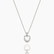COLLAR CUORE SILVER - WATERPROOF