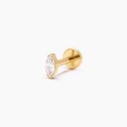 DAMLA PIERCING TITANIO - GOLD - WATERPROOF