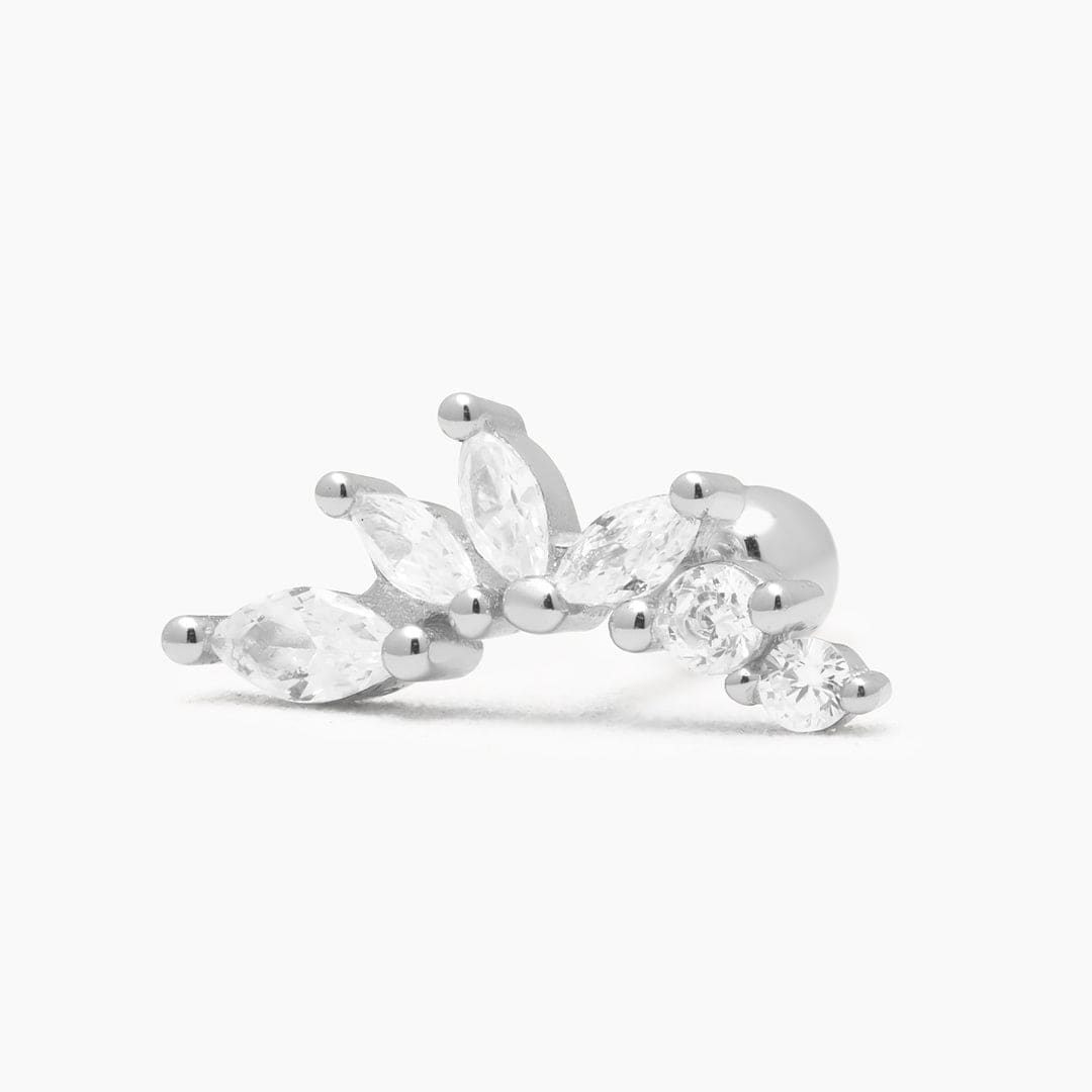 DEFNE PIERCING SILVER PLATA925