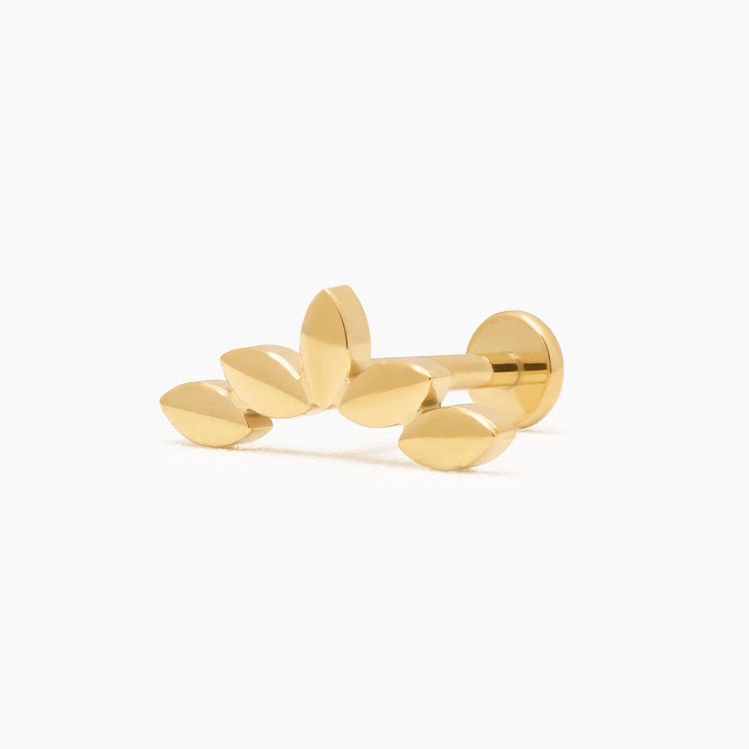 DEVIKA PIERCING TITANIO - GOLD - WATERPROOF