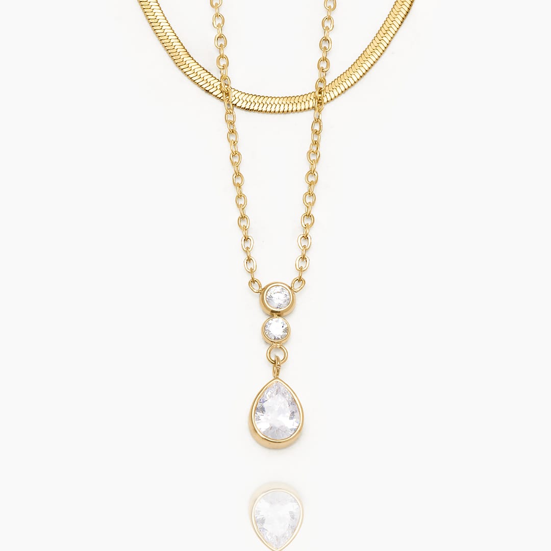 COLLAR CADENA TRIA - DOBLE - WATERPROOF