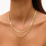 COLLAR CADENA LARA - DOBLE - WATERPROOF