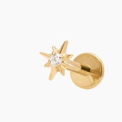 FUGAZ MINI PIERCING TITANIO - GOLD - WATERPROOF
