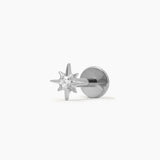 FUGAZ MINI PIERCING TITANIO - SILVER - WATERPROOF