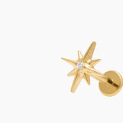 FUGAZ PIERCING TITANIO - GOLD - WATERPROOF