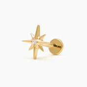 FUGAZ PIERCING TITANIO - GOLD - WATERPROOF