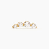 ALIZA PIERCING TITANIO - GOLD - WATERPROOF
