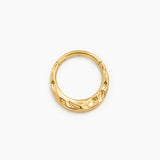GRECIA PIERCING TITANIO GOLD 8mm - WATERPROOF