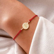 PULSERA HILO GUADALUPE - RED