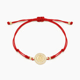 PULSERA HILO GUADALUPE - RED