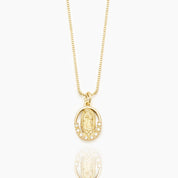 COLLAR VIRGEN DE GUADALUPE GOLD